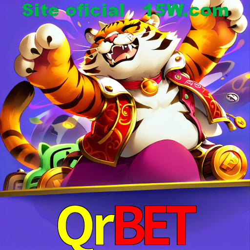 Imagem promocional da Qrbet mostrando a plataforma e suas vantagens